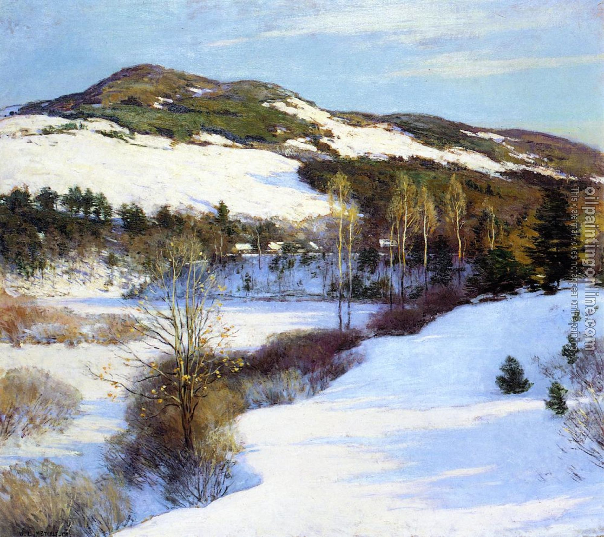 Willard Leroy Metcalf - Cornish Hills